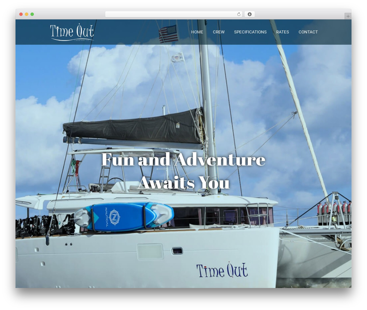 Divi WordPress theme - chartertimeout.com