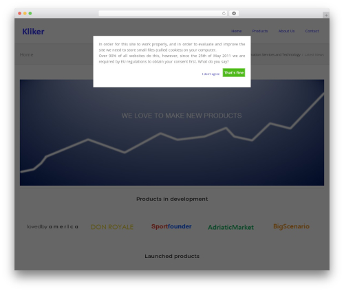 Durus WordPress theme - klikerco.com