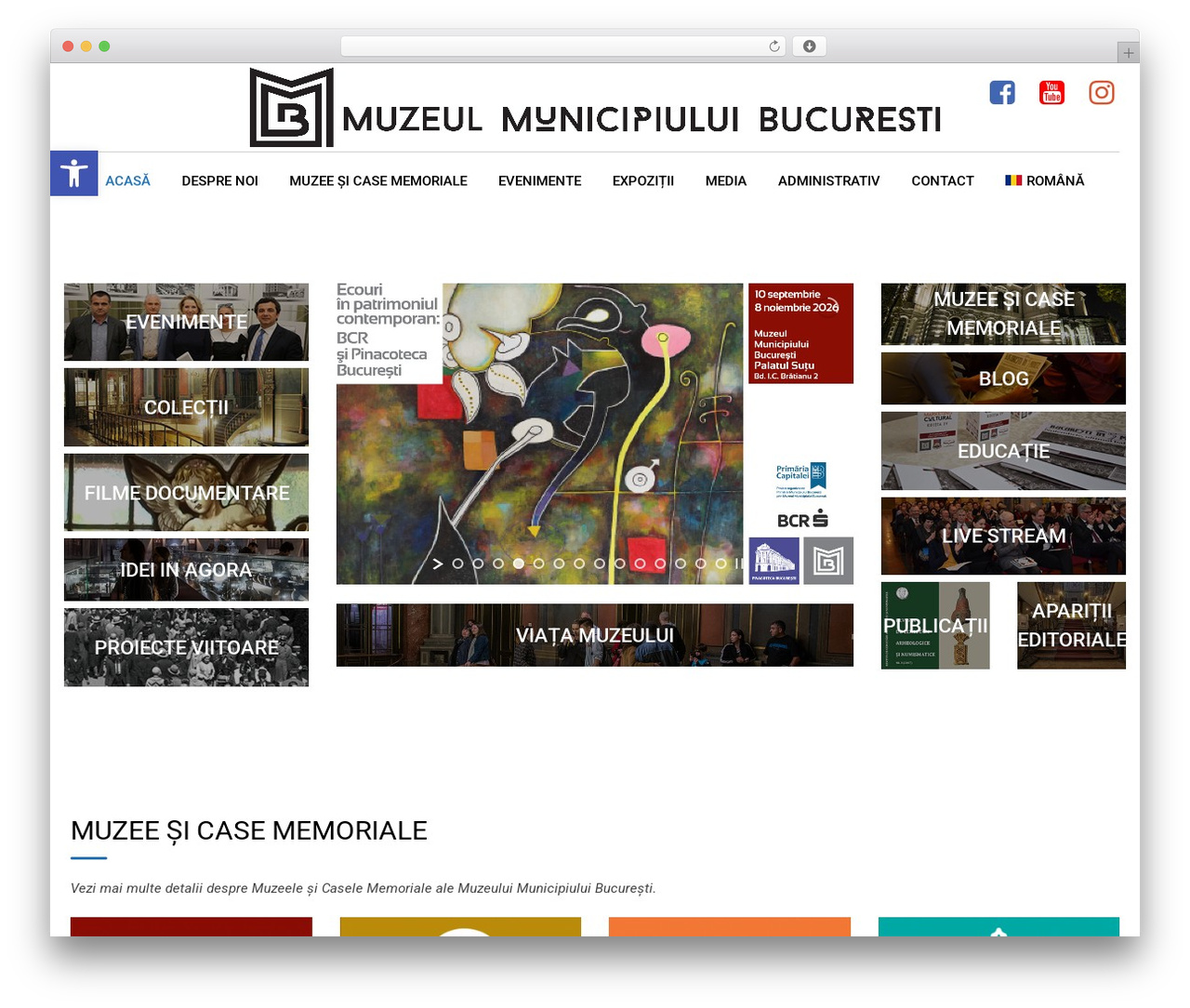 Eikra WP theme - muzeulbucurestiului.ro
