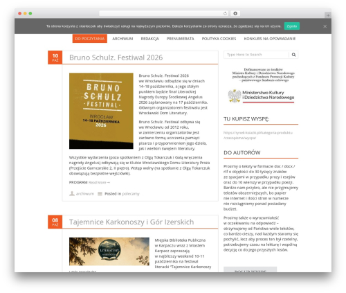 Audio player WordPress plugin - kwartalnikwyspa.pl