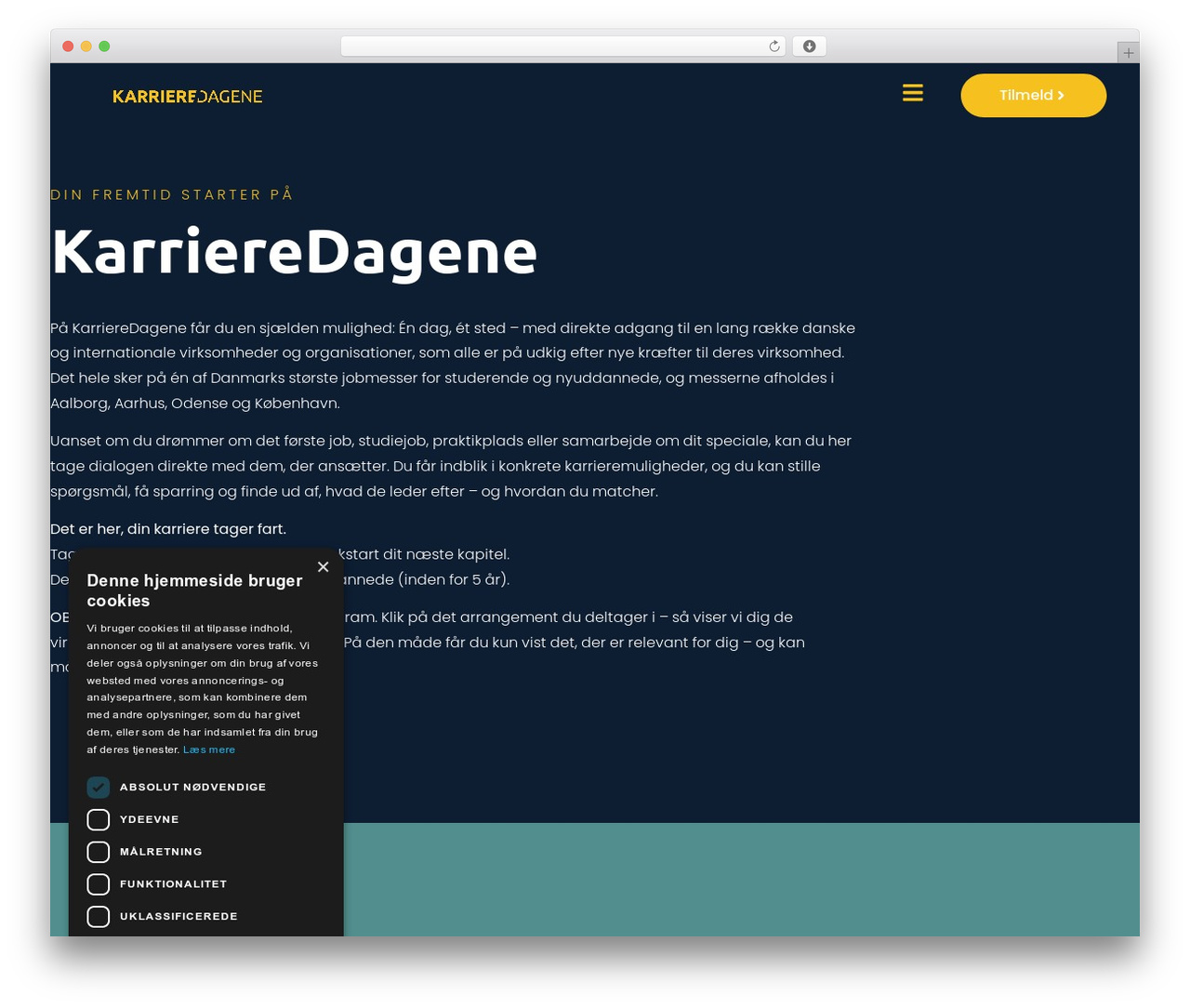 Hello Elementor WordPress theme - karrieredagene.dk