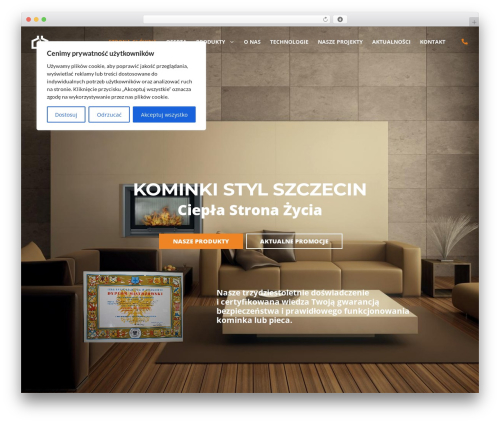 HND WordPress theme - kominkistyl.pl