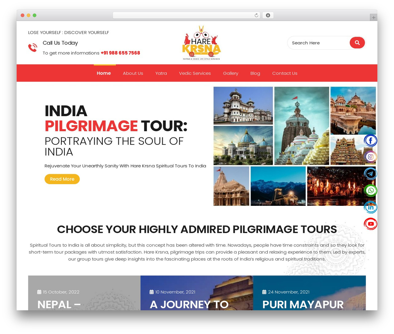 Impreza WordPress theme - harekrsnayatras.com Impreza WordPress theme - harekrsnayatras.com