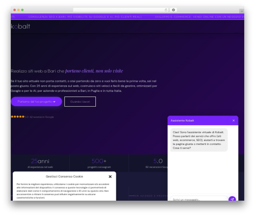 Kobalt WordPress ecommerce theme - kobalt.it