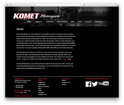 Custom Menu (custom-menu) free WordPress plugin - kometmotorsports.com Custom Menu (custom-menu) free WordPress plugin - kometmotorsports.com