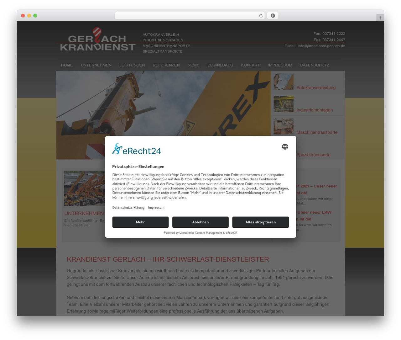 Krandienst Gerlach WordPress theme - krandienst-gerlach.de Krandienst Gerlach WordPress theme - krandienst-gerlach.de