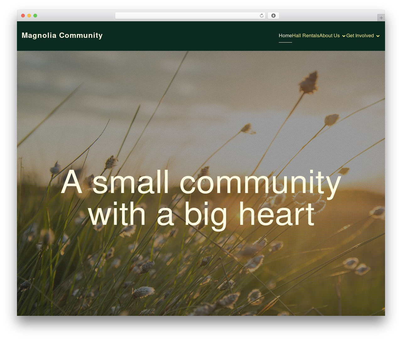 Mindscape free WordPress theme - magnoliacommunityclub.ca