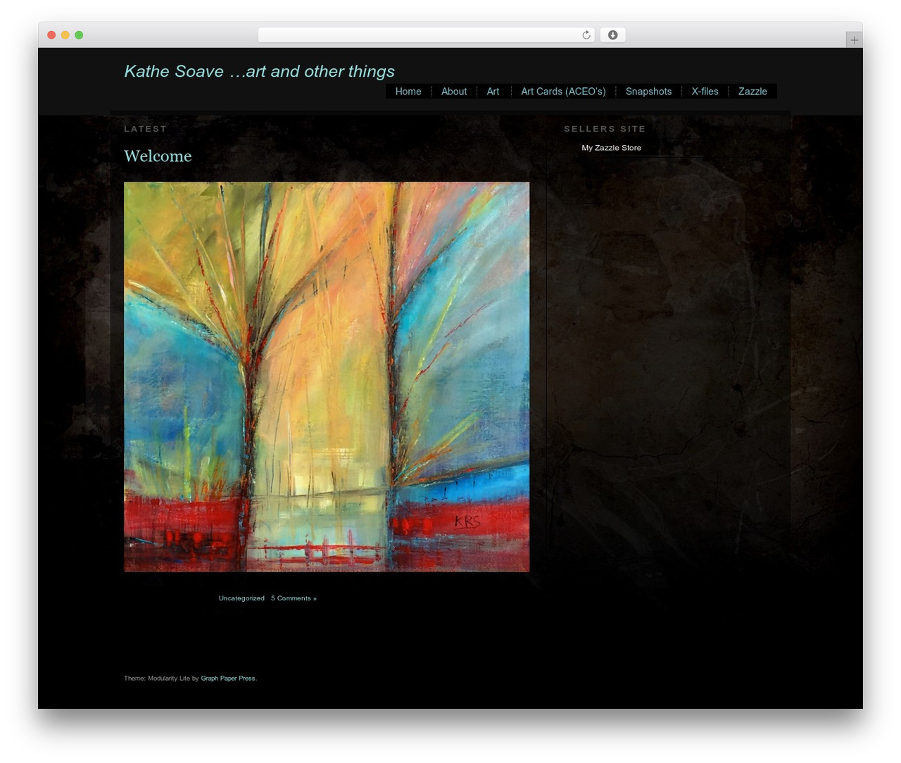 Modularity Lite theme WordPress - kathe.soave.net