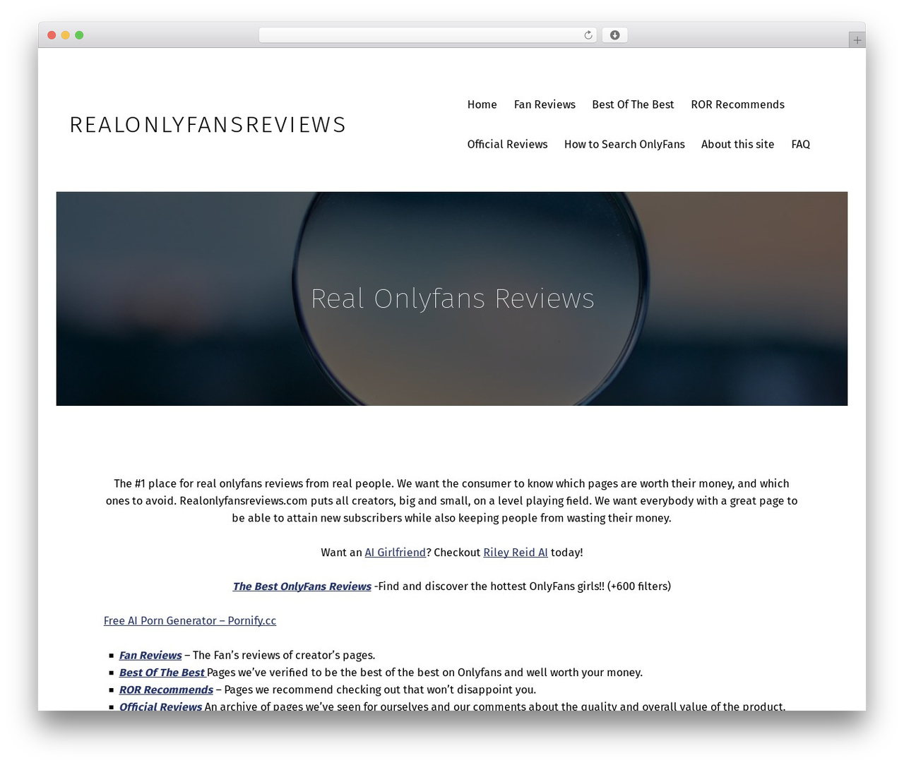 NanoSpace WP theme - realonlyfansreviews.com