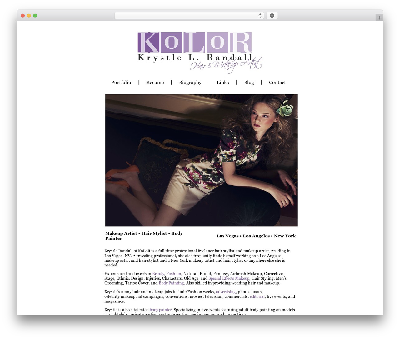 new-makeup-by-kolor theme WordPress - kolorartistry.com