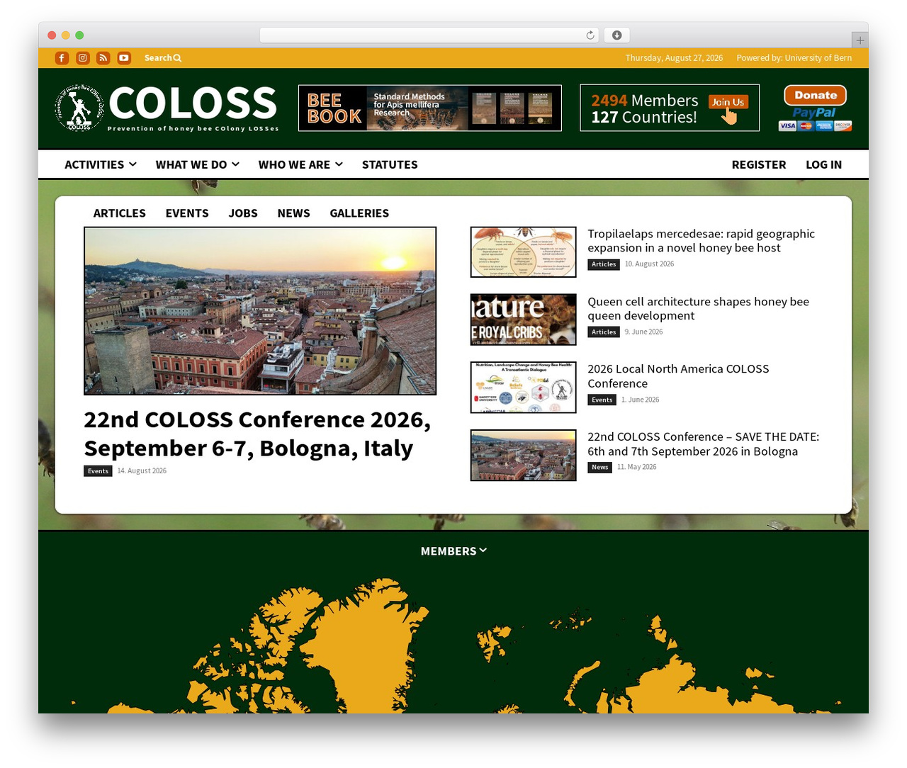 Newspaper WordPress website theme - coloss.org Newspaper WordPress website theme - coloss.org