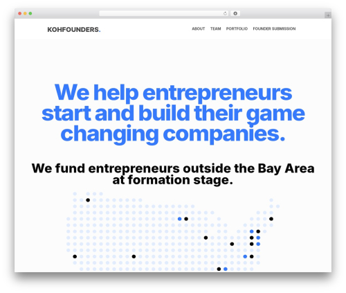 Norris theme WordPress - kohfounders.com