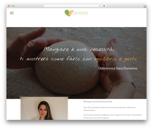 NutriCo best WordPress theme - saradamosso.com