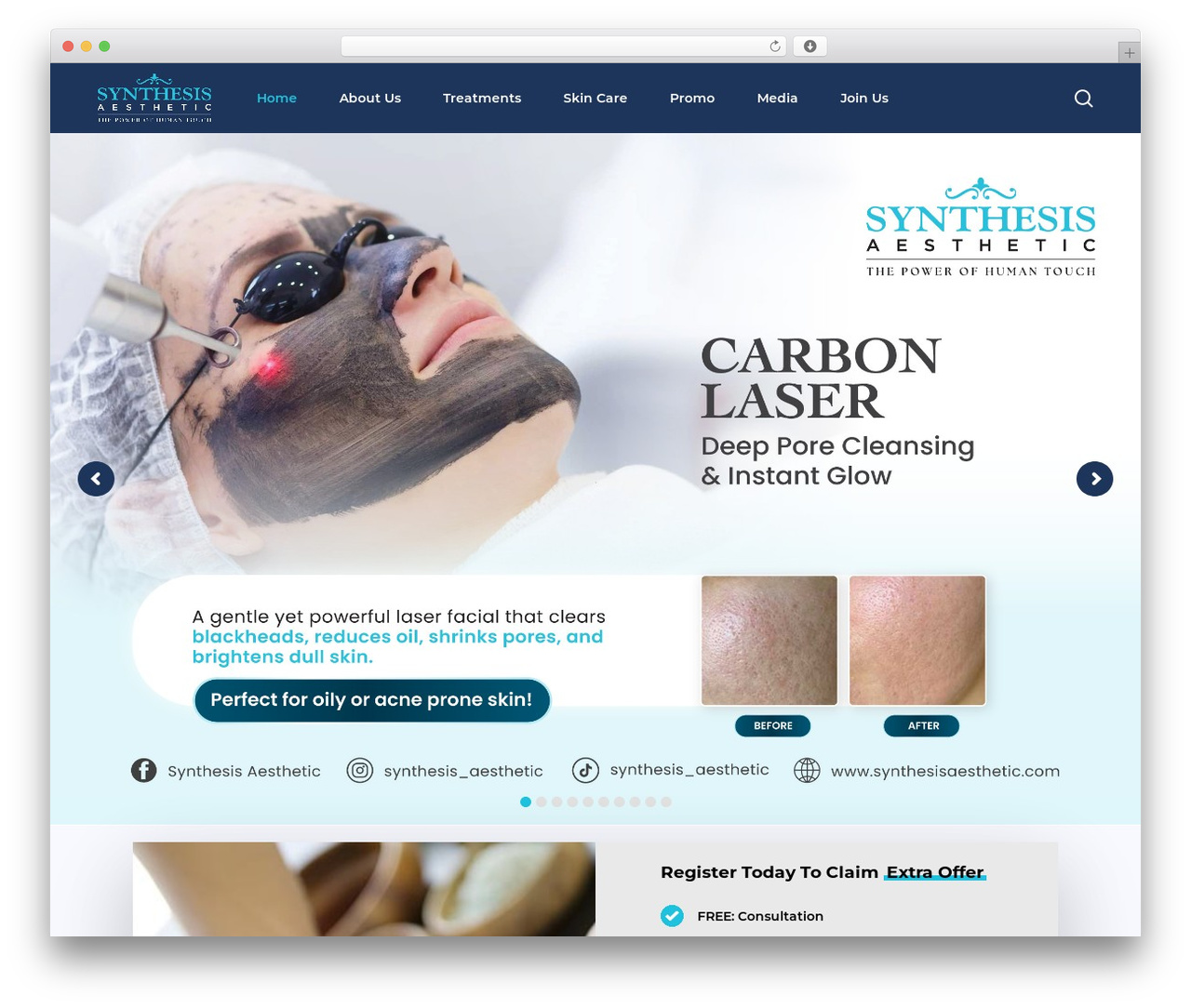 Salient best WordPress theme - synthesisaesthetic.com