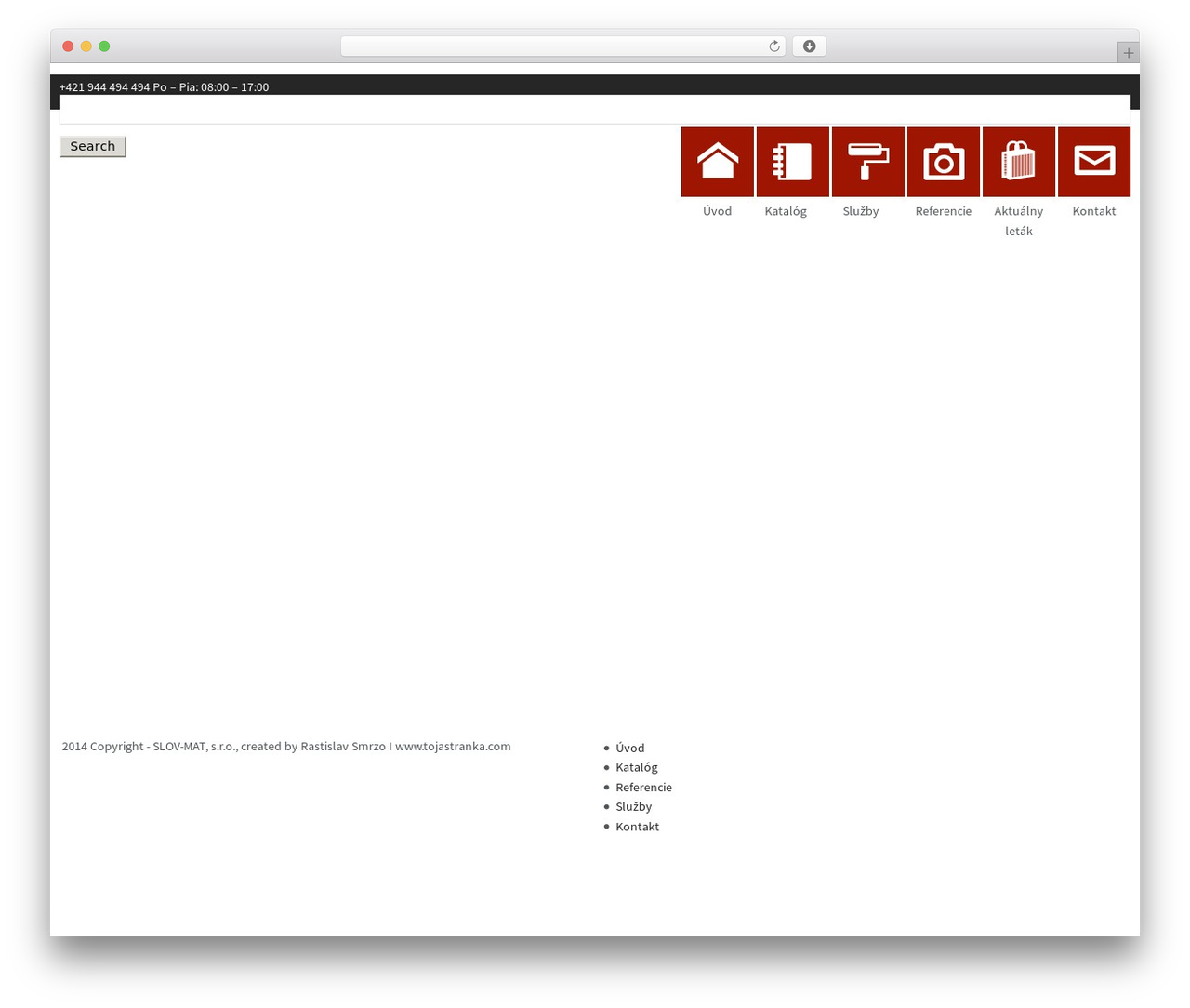 Second touch WP theme - kupelne.slovmat.sk