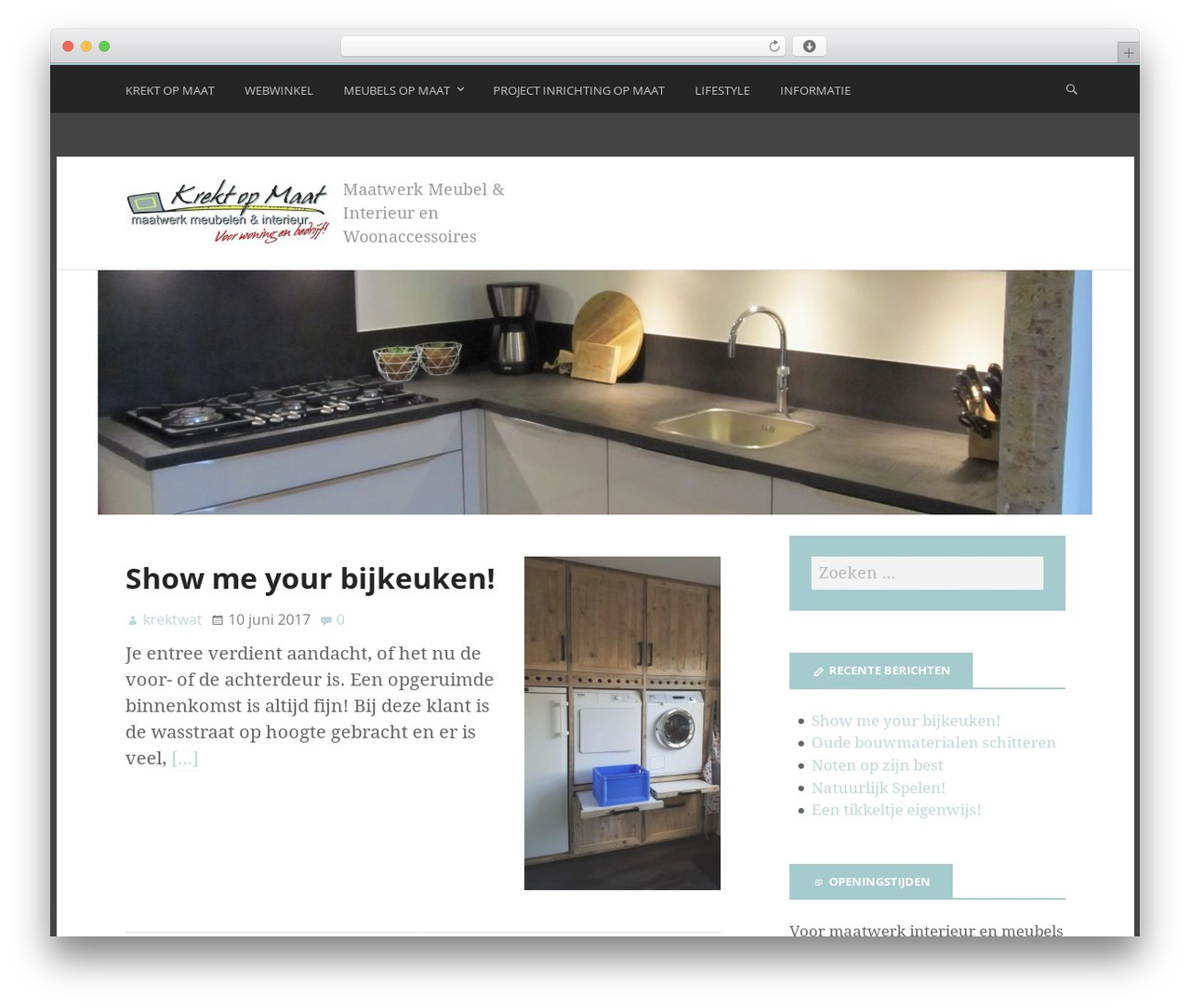 Stargazer theme WordPress - krektopmaat.nl Stargazer theme WordPress - krektopmaat.nl