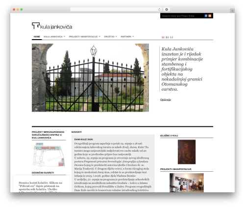 Structure WP theme - kulajankovica.hr