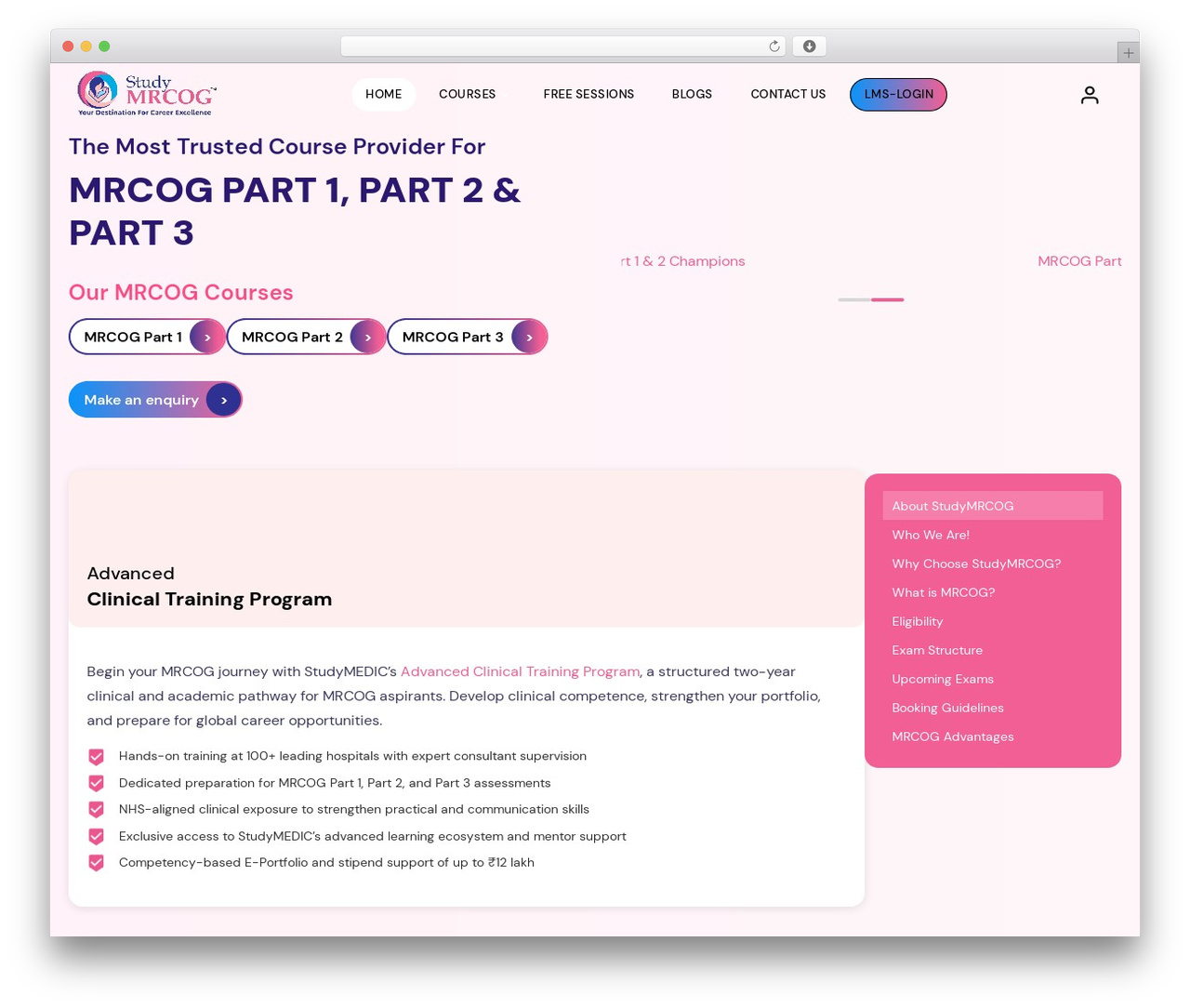 StudyMedic best WordPress theme - study-mrcog.com StudyMedic best WordPress theme - study-mrcog.com
