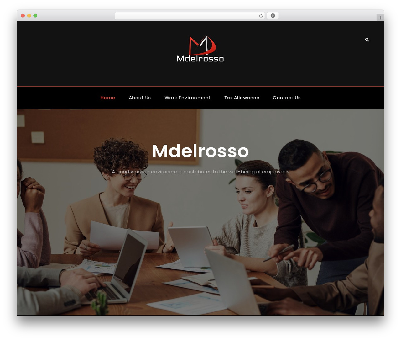 Stygian WordPress theme - mdelrosso.com