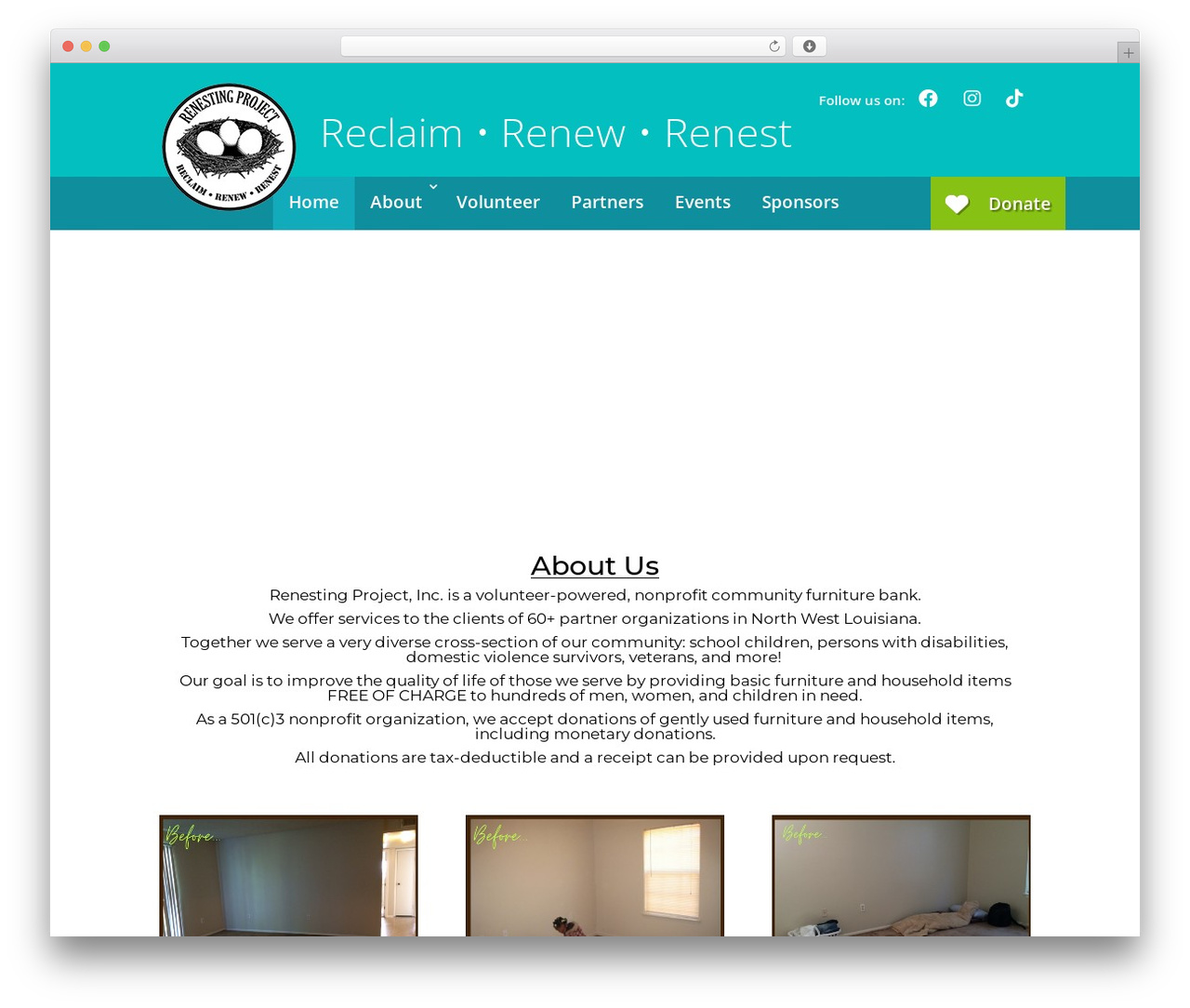 Theme WordPress cdg_renesting - renestingprojectinc.org