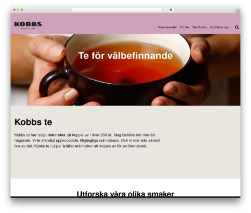 Theme WordPress Kobbs - kobbs.se