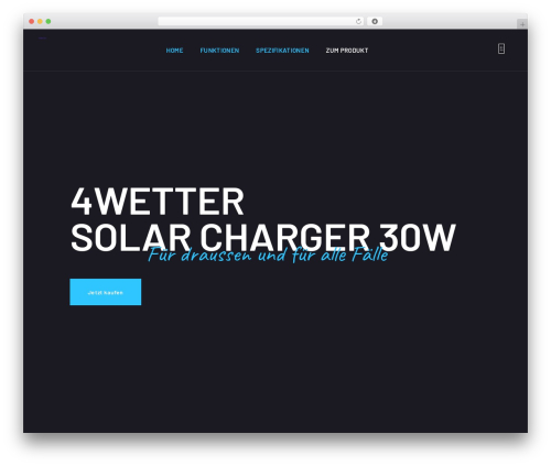 Theme WordPress Emso Progression - 4wetter.ch