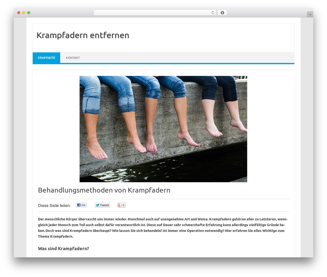 Theme WordPress Iconic One Pro - krampfadern-entfernen.com