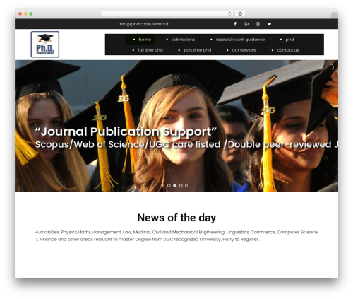 Vertical News Scroller (vertical-news-scroller) free WordPress plugin - phdconsultants.in