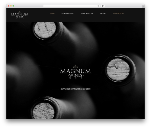 Okthemes luxwine forms WordPress plugin - magnumwines.cn