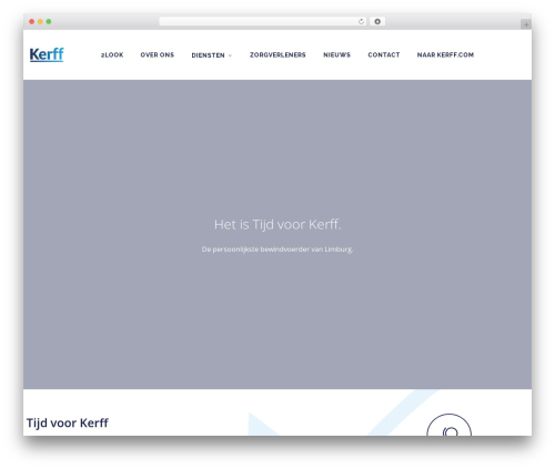 Theme WordPress Pivot - kerffbewindvoering.nl