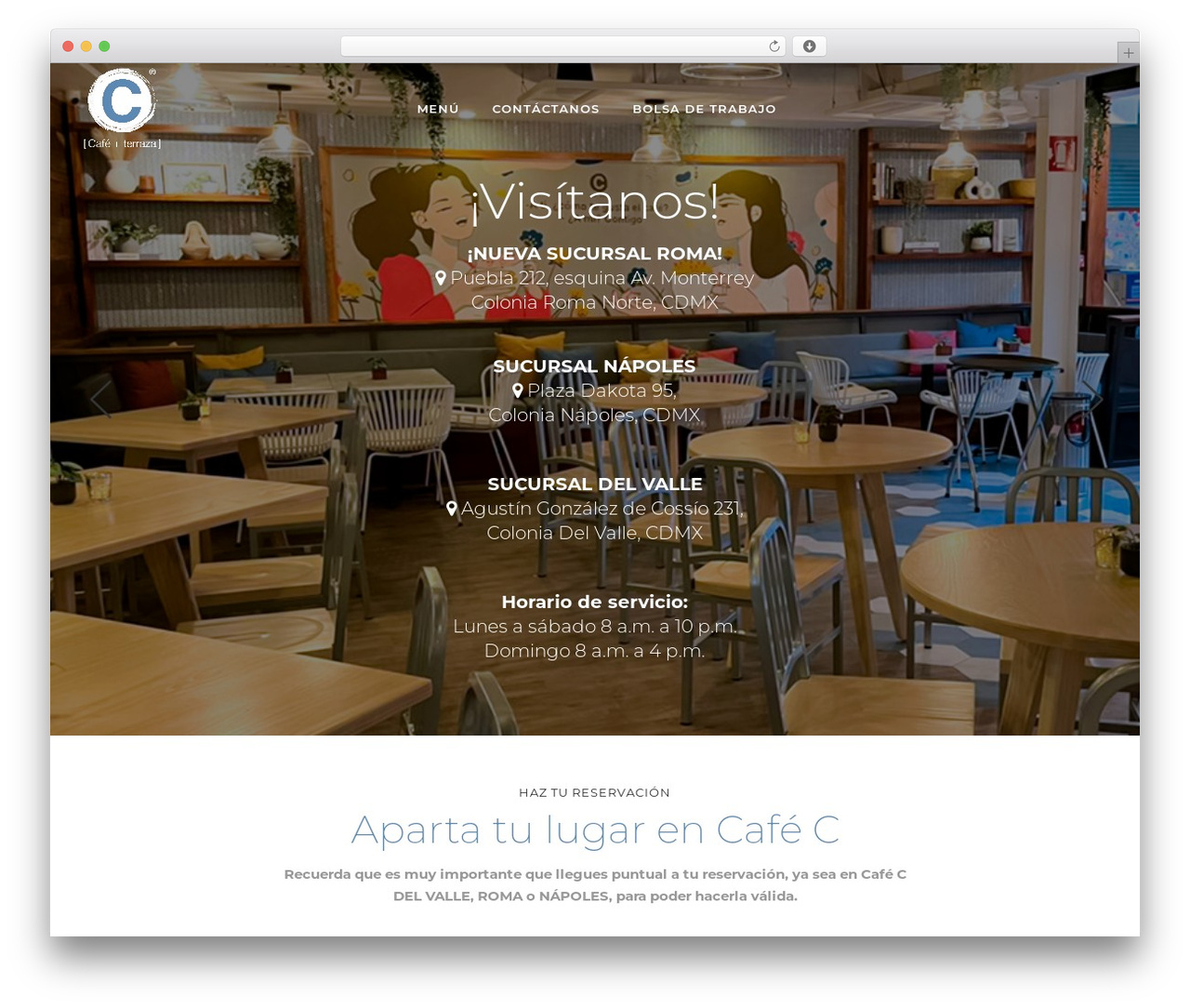 Theme WordPress Savory - cafec.mx