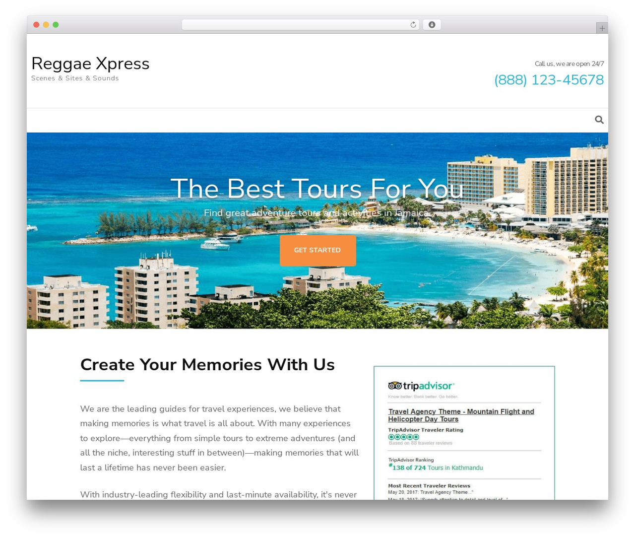 Tour Operator WordPress theme - reggae-xpress.com Tour Operator WordPress theme - reggae-xpress.com