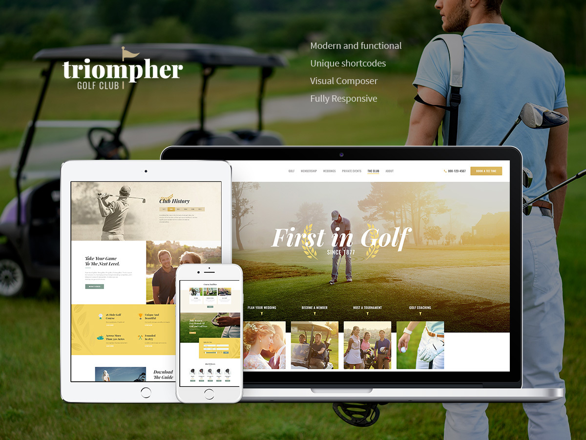 Triompher WordPress blog theme