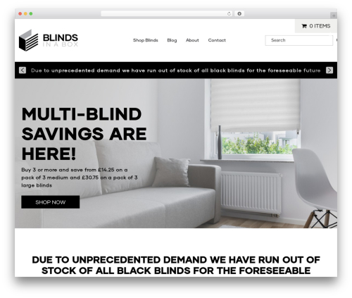 Buy one get one free pro WordPress plugin - blindsinabox.co.uk