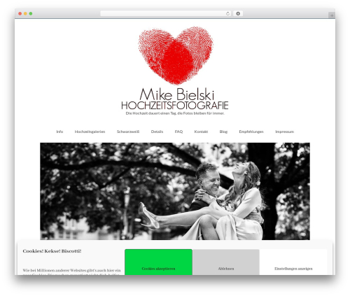 Virtue free WordPress theme - kamera-d.de
