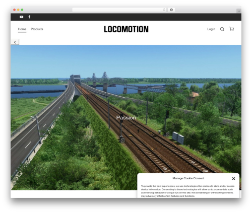 WordPress theme GOYA - locomotionhub.com