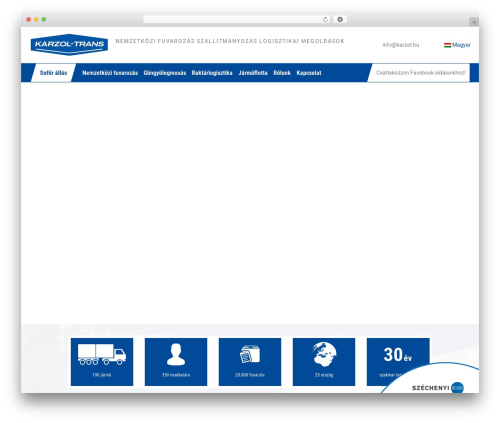WordPress theme Karzol - karzol.hu