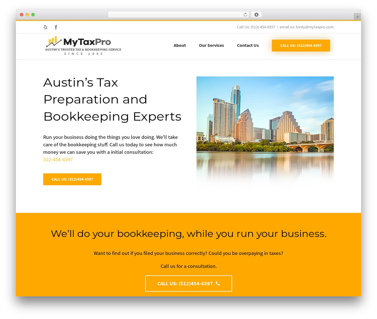 WordPress theme Avada - mytaxpro.com