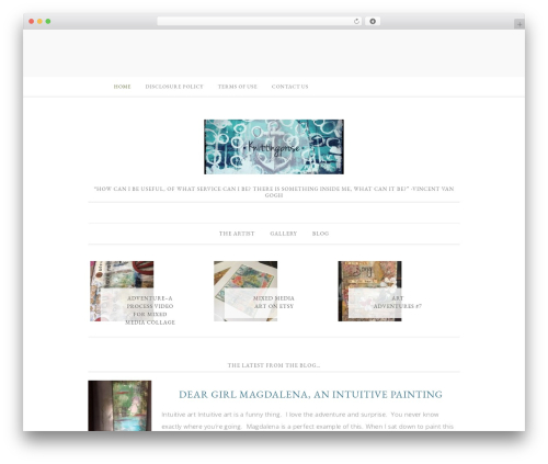 WordPress theme Divine Theme - knittingprose.com