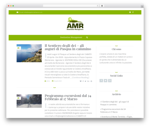 WordPress theme Enoki - angelomattiarocco.it