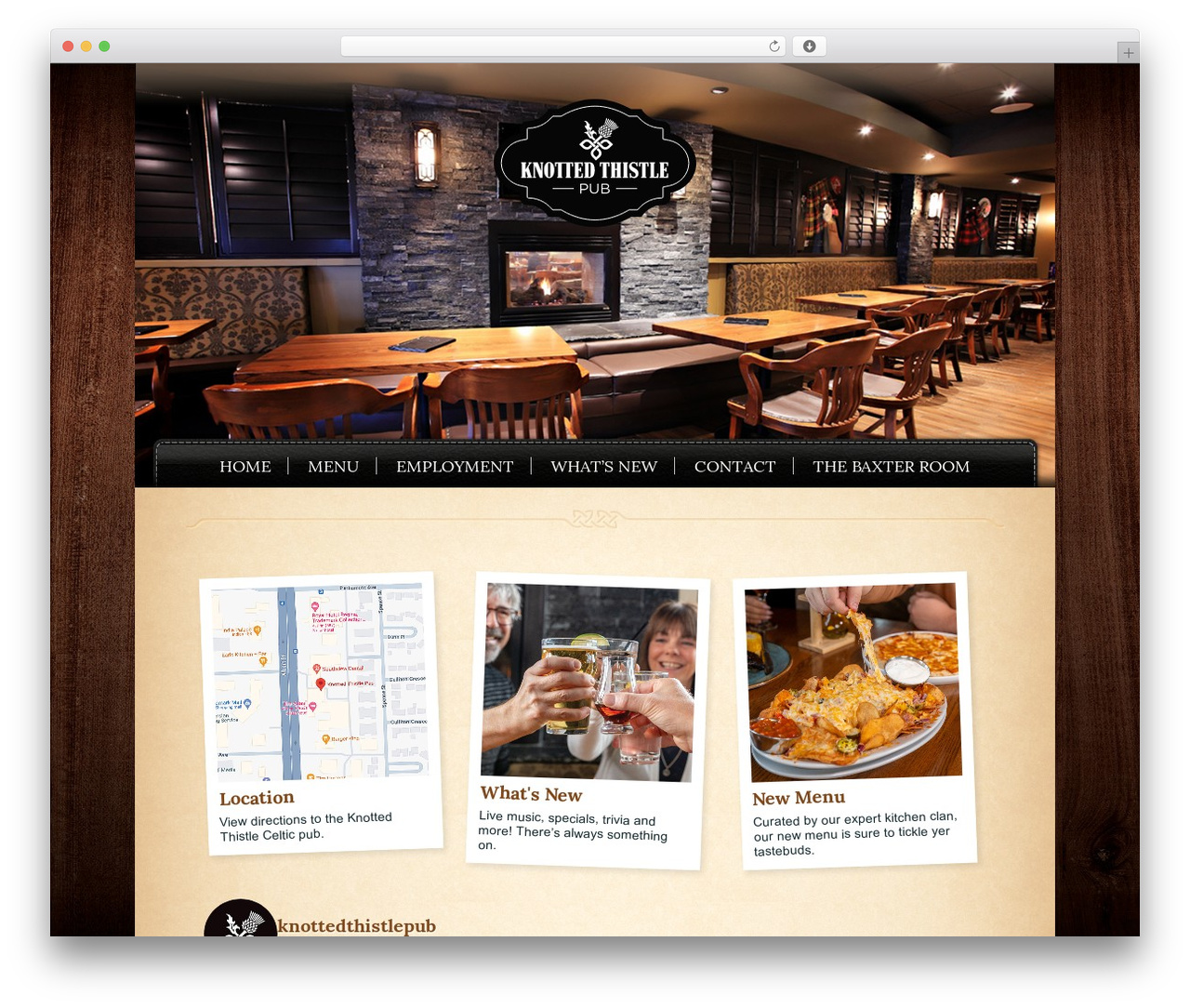 WordPress theme Knotted Thistle - knottedthistle.ca