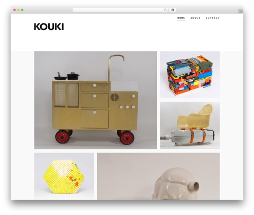 WordPress theme Studio Responsive WordPress Theme - kouki.de