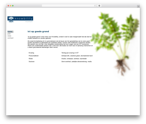 WordPress website theme Shiro - knowbility.nl WordPress website theme Shiro - knowbility.nl