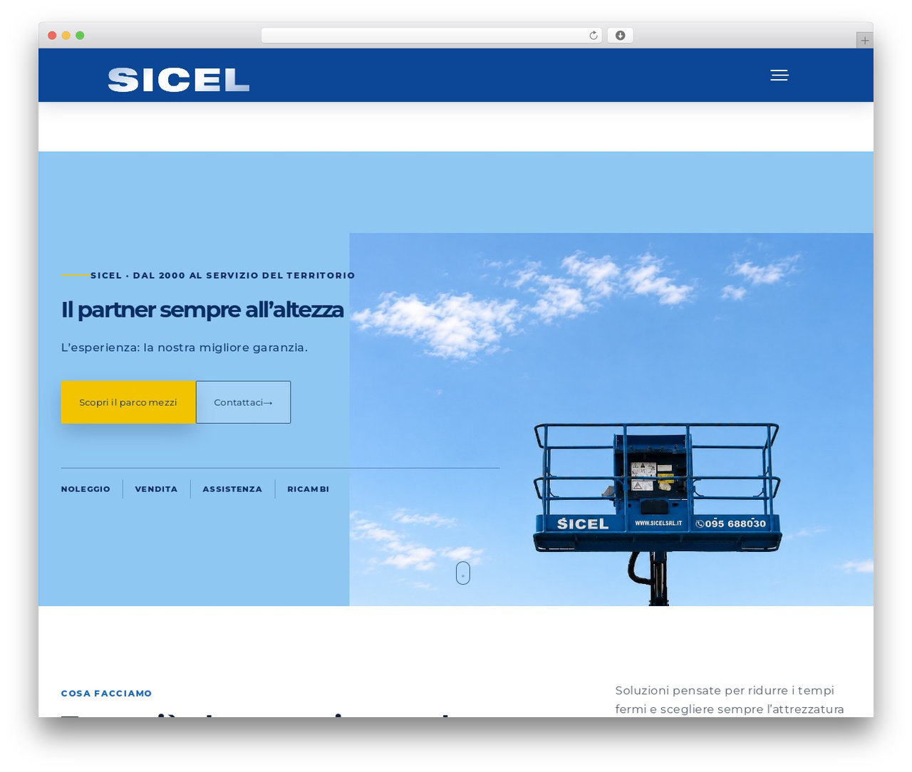 WP theme Globax - sicelsrl.it