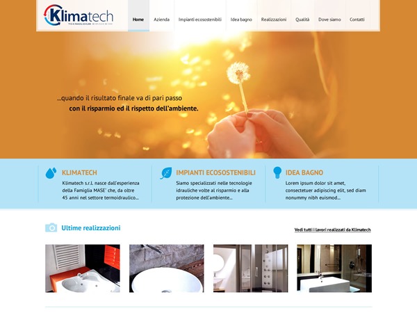WP theme Klimatech by Rob