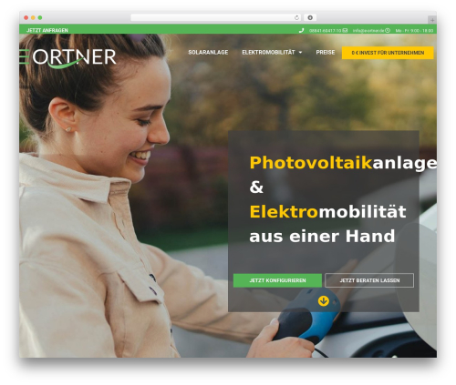 WP theme E-ORTNER - e-ortner.de