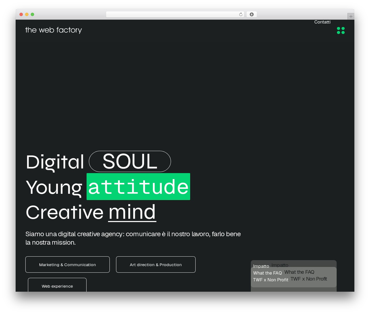 WP theme Uncode Child - thewebfactory.it