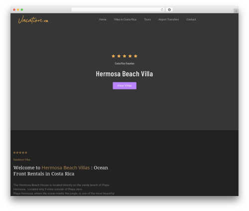 Hostaway WordPress plugin - vacation.cr