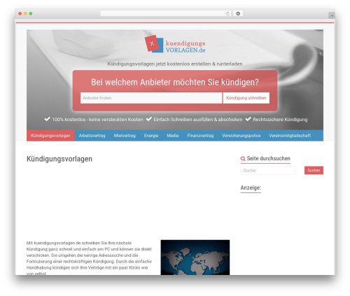 Zarenga download manager WordPress plugin - kuendigungsvorlagen.de