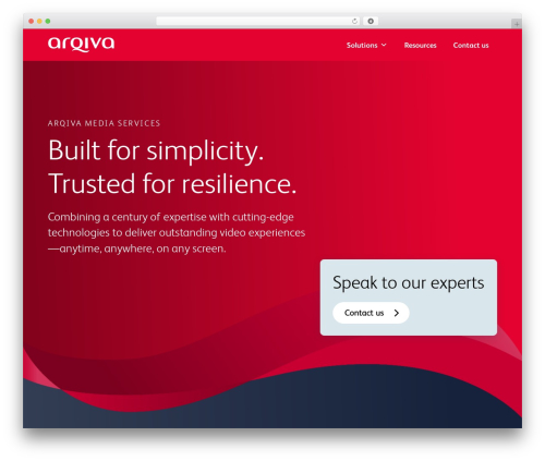 Arqiva Theme WordPress theme - arqiva.network